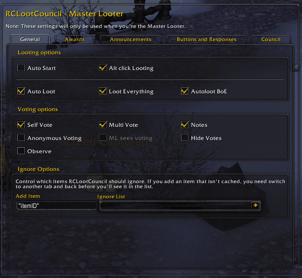 RCLootCouncil 团队战利品系统 插件截图 5