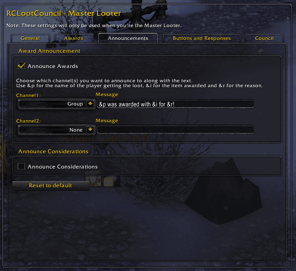 RCLootCouncil 团队战利品系统 插件截图 1