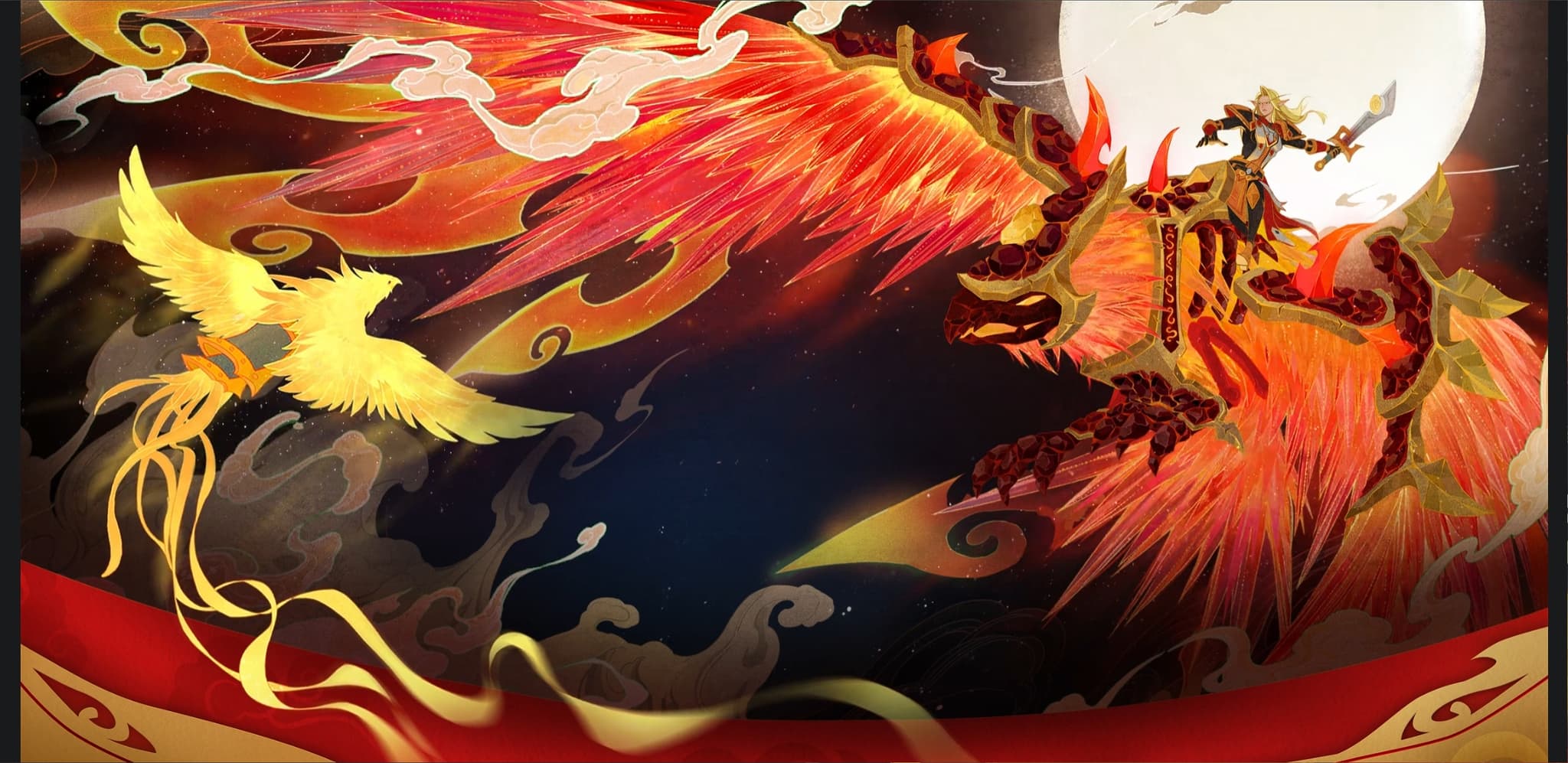 新的中国促销坐骑 — 烈焰皇家火鹰 和 黄金阿尔的灰烬